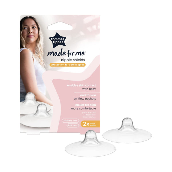 Tommee Tippee  Nipple Shields with Steriliser Case