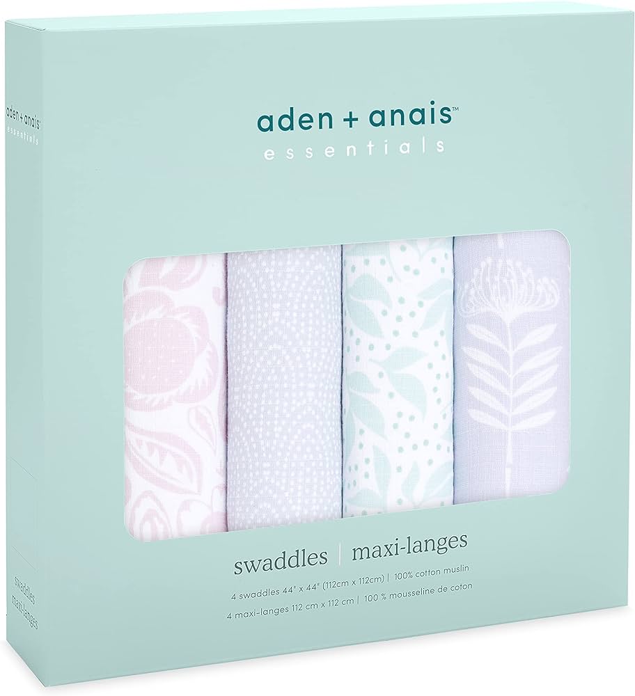 Aden Anais Muslin Swaddle Blanket Pack of Damsel