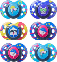 Tommee Tippee Fun Style Pacifiers Pack of 6