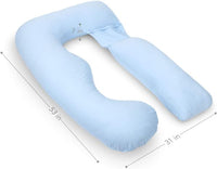 PharMeDoc - U-Shape Full Body Maternity Pillow w/ Detachable Extension
