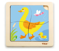 Viga - Handy Flat Puzzle - Duck