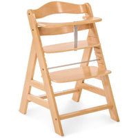 Hauck - Alpha+ Grow-Along Wooden High Chair - Natural