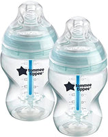 Tommee Tippee Advanced Anti-Colic Feeding Bottle, x2 - Blue