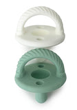 Itzy Ritzy Sweetie Soother Pacifier Set of 2 in Mint & White