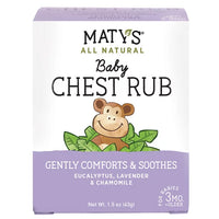 Maty's All Natural Baby Chest Rub
