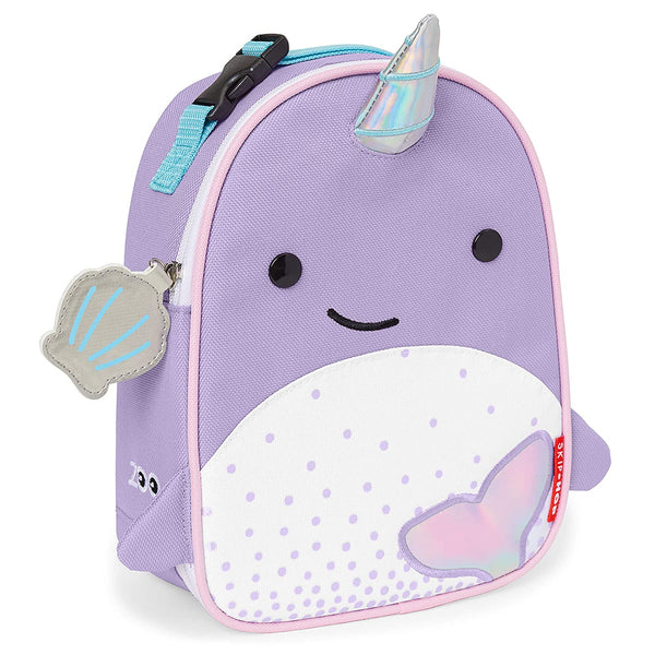 SkipHop - Zoo Lunchie Insulated Kids Lunch Bag - Narwhal