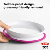 Oxo Tot Stick & Stay Plate, - Suction Plate