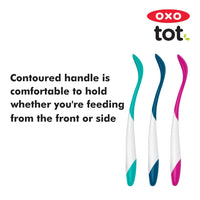 OXO Tot Feeding Spoon Multi Color Set (4 Packs)