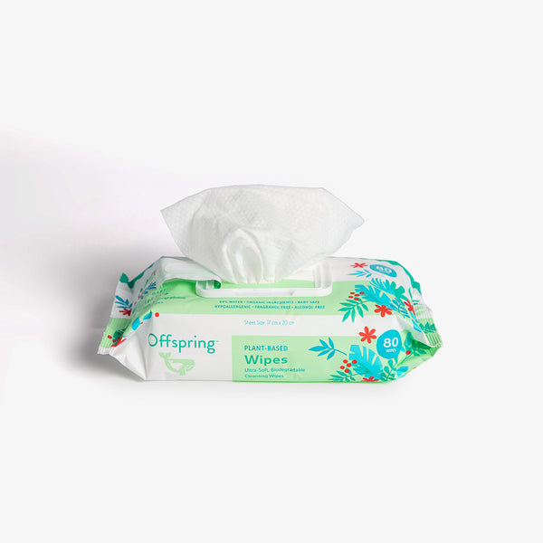 Offspring Plant-Based Wipes 80ct single