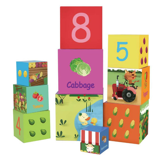 Classic World - Vegetable Stacking Cubes